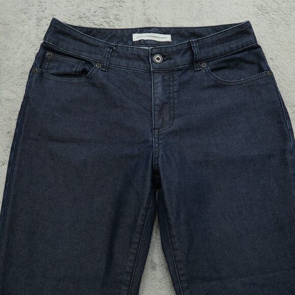 Chico's Platinum Jeans Women's Size 0.5 US-6 Mid-Rise Straight Denim 31" Inseam - Picture 12 of 16